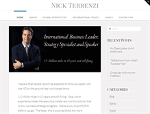 Tablet Screenshot of nickterrenzi.com